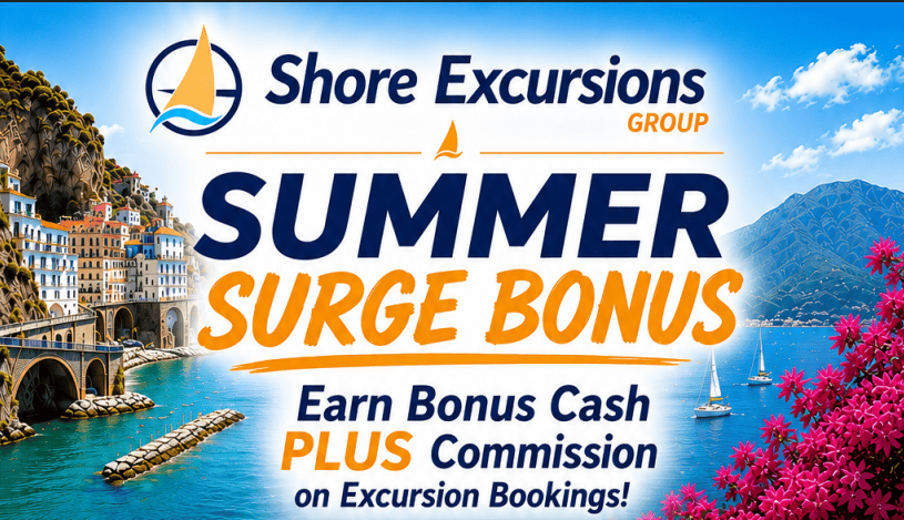 Shore Excursions Group – Summer Surge Bonus